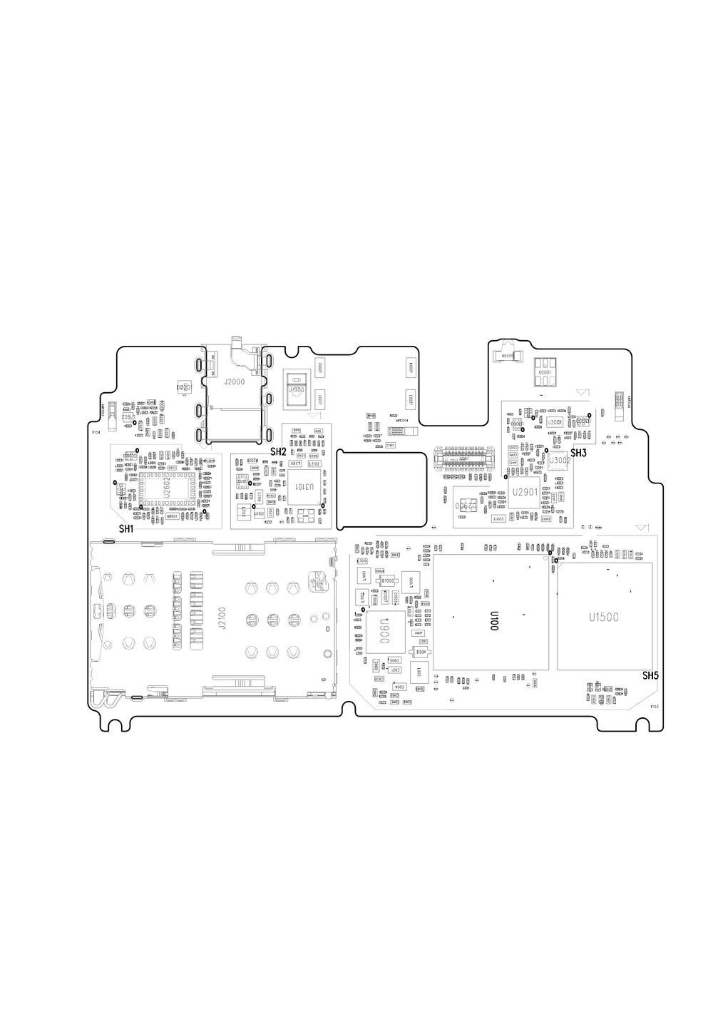 红米note4X原厂维修图纸（高通版）(红米note4X 位置图 点位图 位号图).pdf-第1页.png