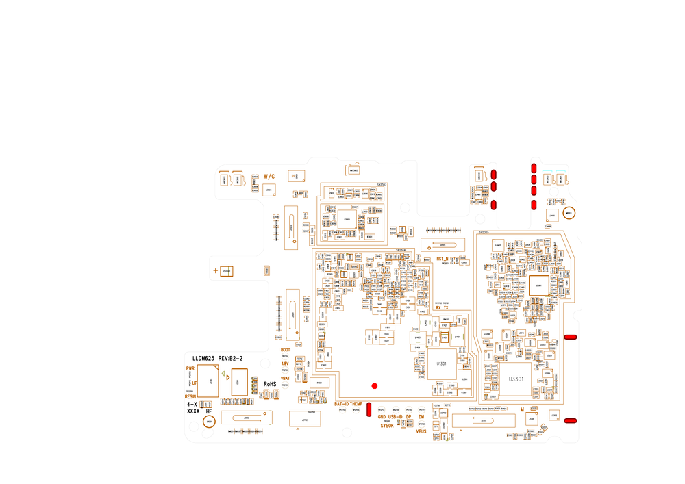 红米S2原厂维修图纸(红米S2 主板位置图 点位图 位号图).pdf-第2页.png