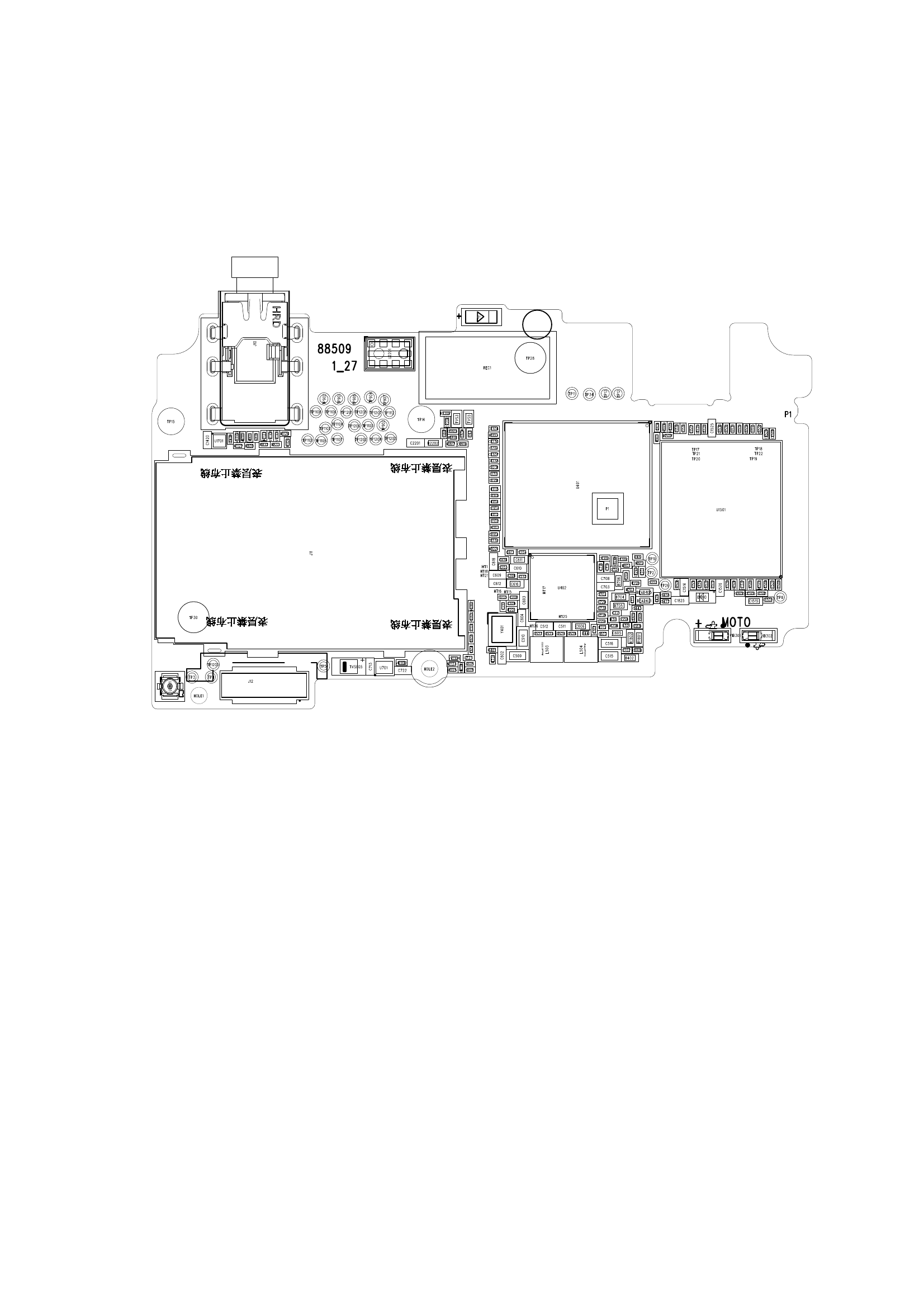 红米3原厂维修图纸(红米3  主板位置图 点位图 位号图).pdf-第1页.png
