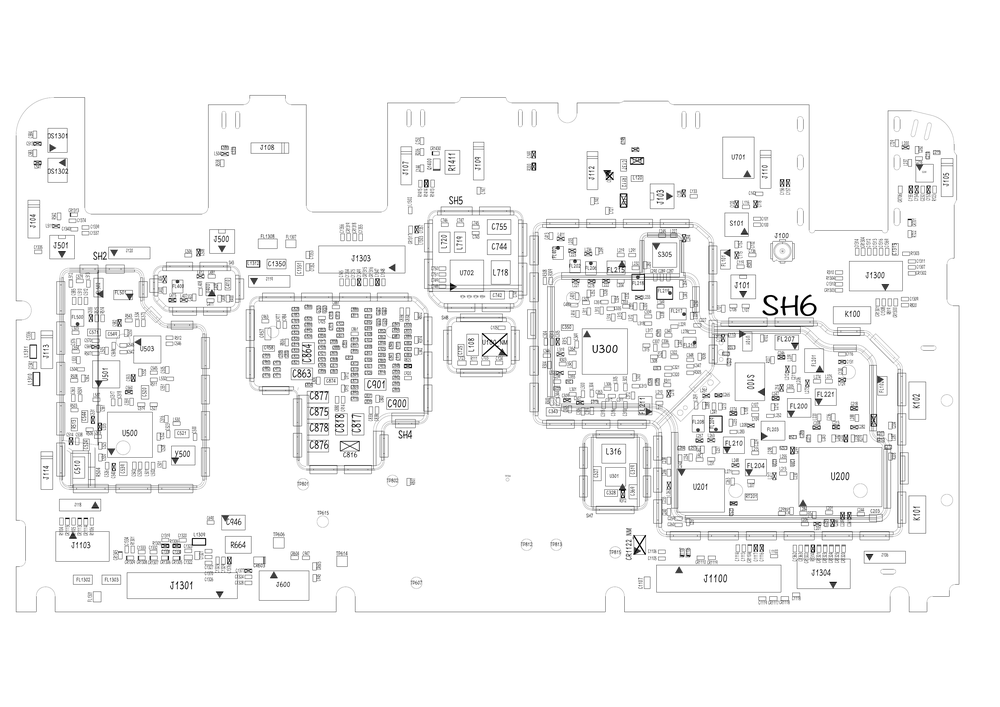 小米MAX2原厂维修图纸(小米Max2 位置图 点位图 位号图).pdf-第1页.png