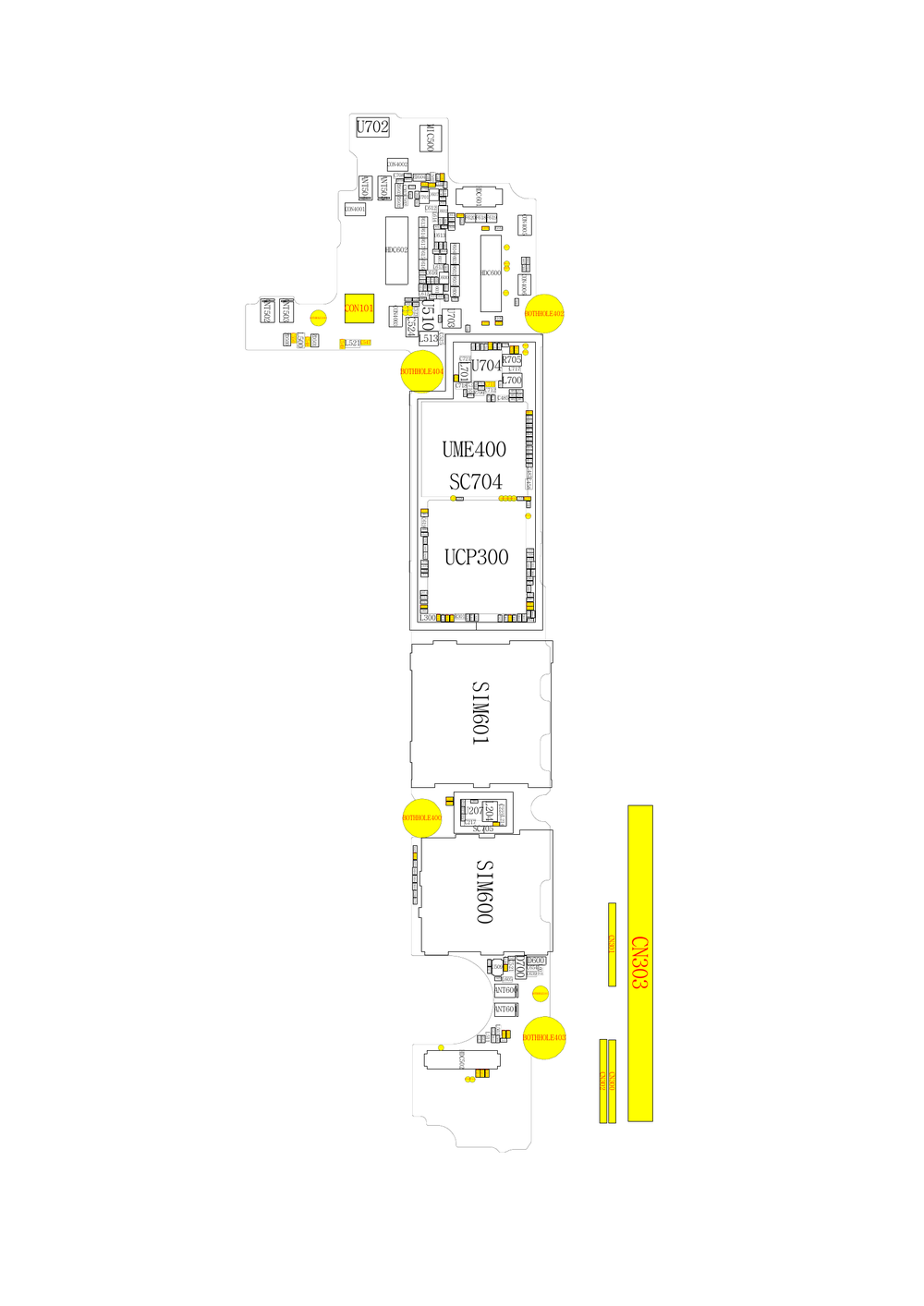 三星SM-E7000  位置图 位号图 元件图(三星原厂维修图纸).pdf-第1页.png