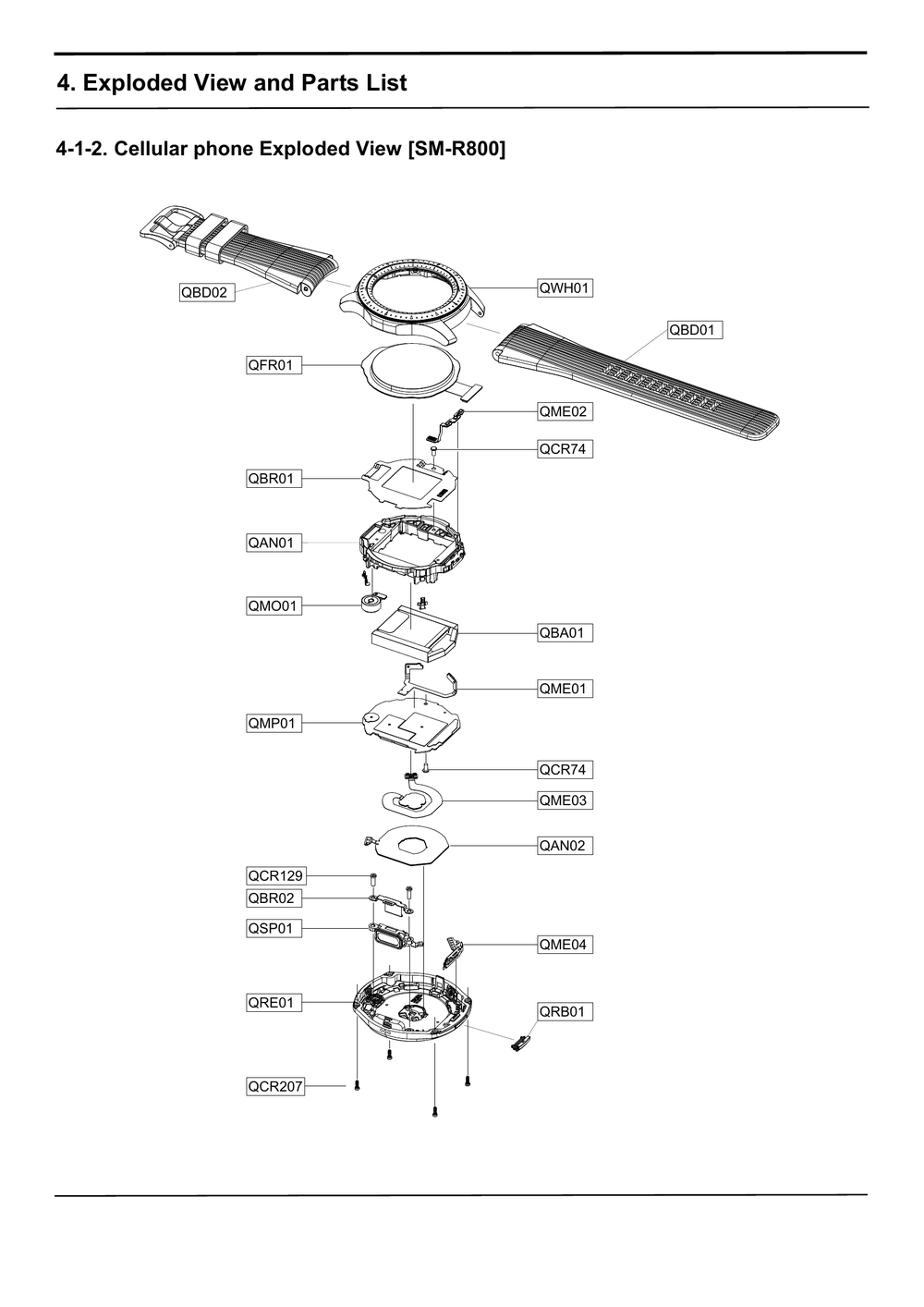 SM-R810_Common-分解图(三星 Watch（SM-R810）).pdf-第2页.png
