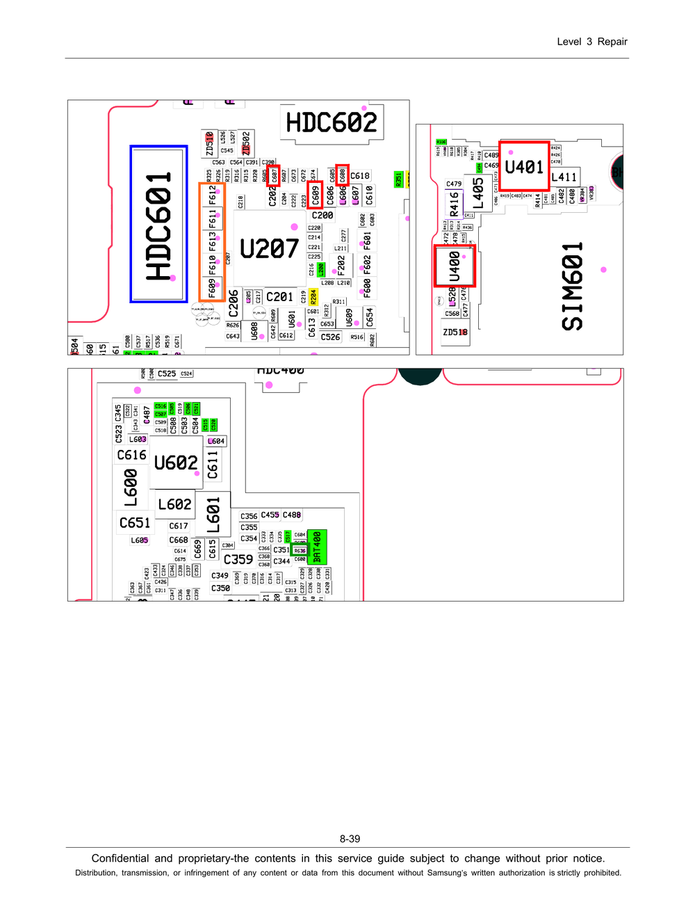 三星A3000 维修指导 不照相维修(三星原厂维修图纸).pdf-第3页.png