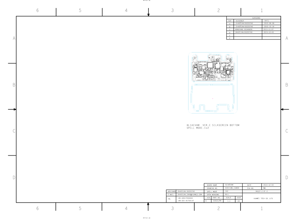 华为P9 AL00 AL10 CL00 位置图 点位图 位号图.pdf-第2页.png