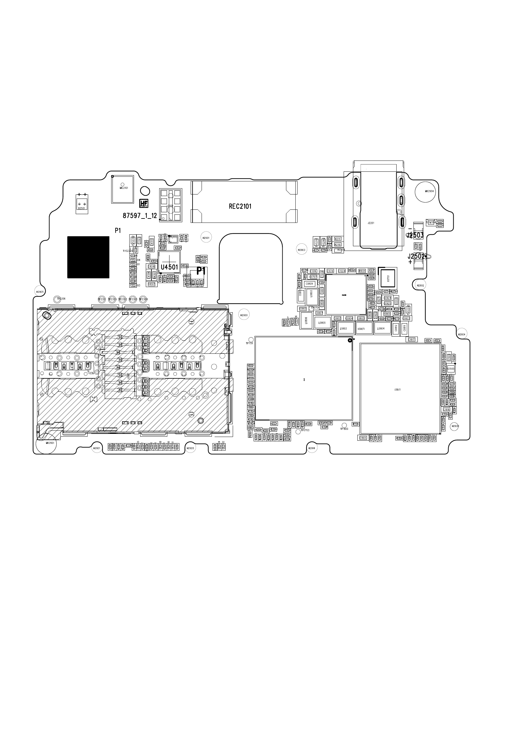 华为畅玩6A  位置图 点位图 位号图.pdf-第1页.png