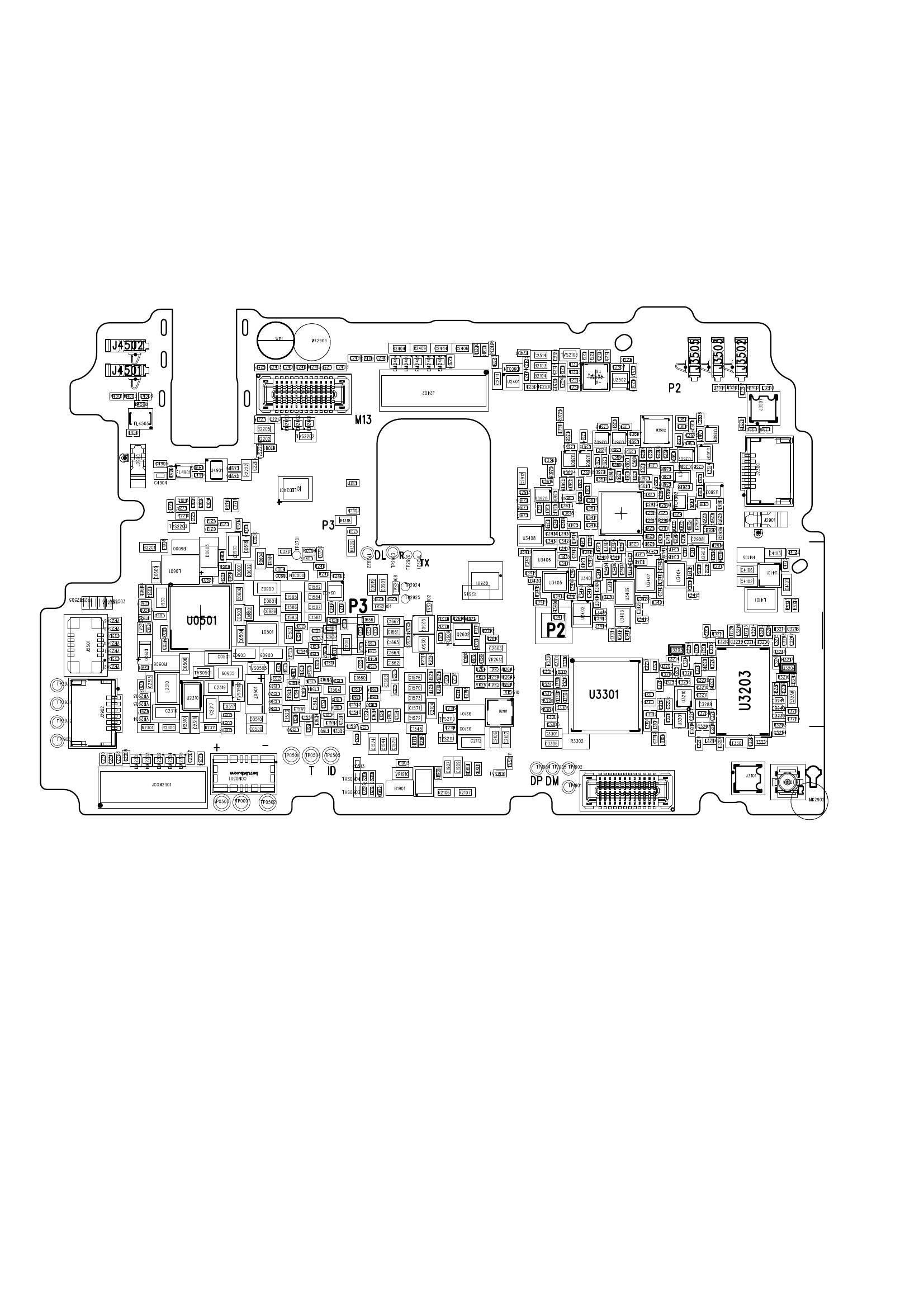 华为畅玩6A  位置图 点位图 位号图.pdf-第2页.png