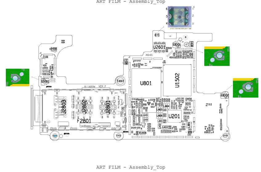 华为荣耀8X Max 位置图 点位图 位号图.pdf-第1页.png