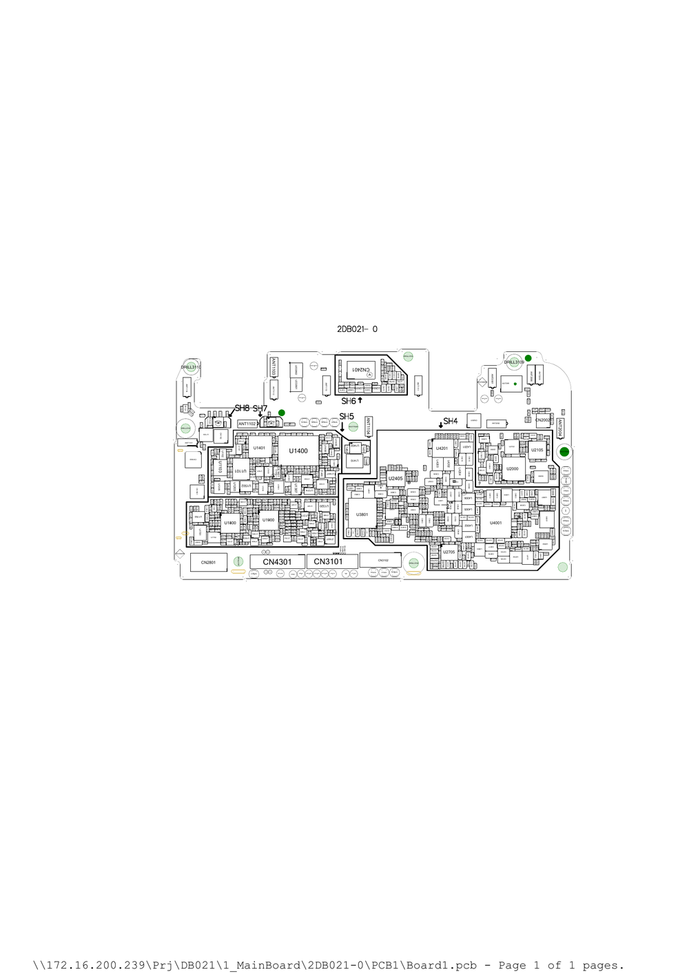 R9SPlus   主板编号2DB021 位置图 点位图 位号图(OPPOR9SPlus原厂维修图纸).pdf-第1页.png
