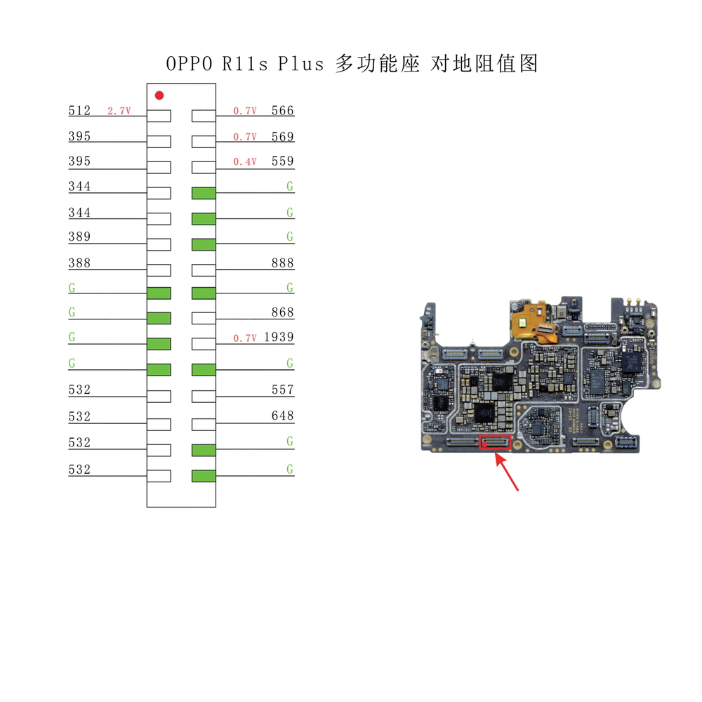 oppor9plus维修线路图图片