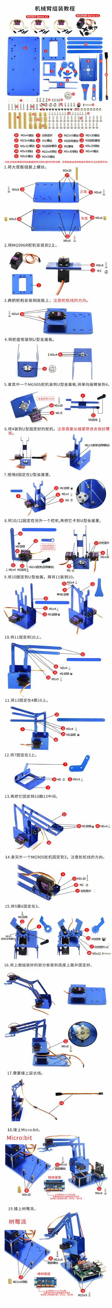 Robot Arm Kit组装图(Robot_arm_kit_assembly_cn).pdf