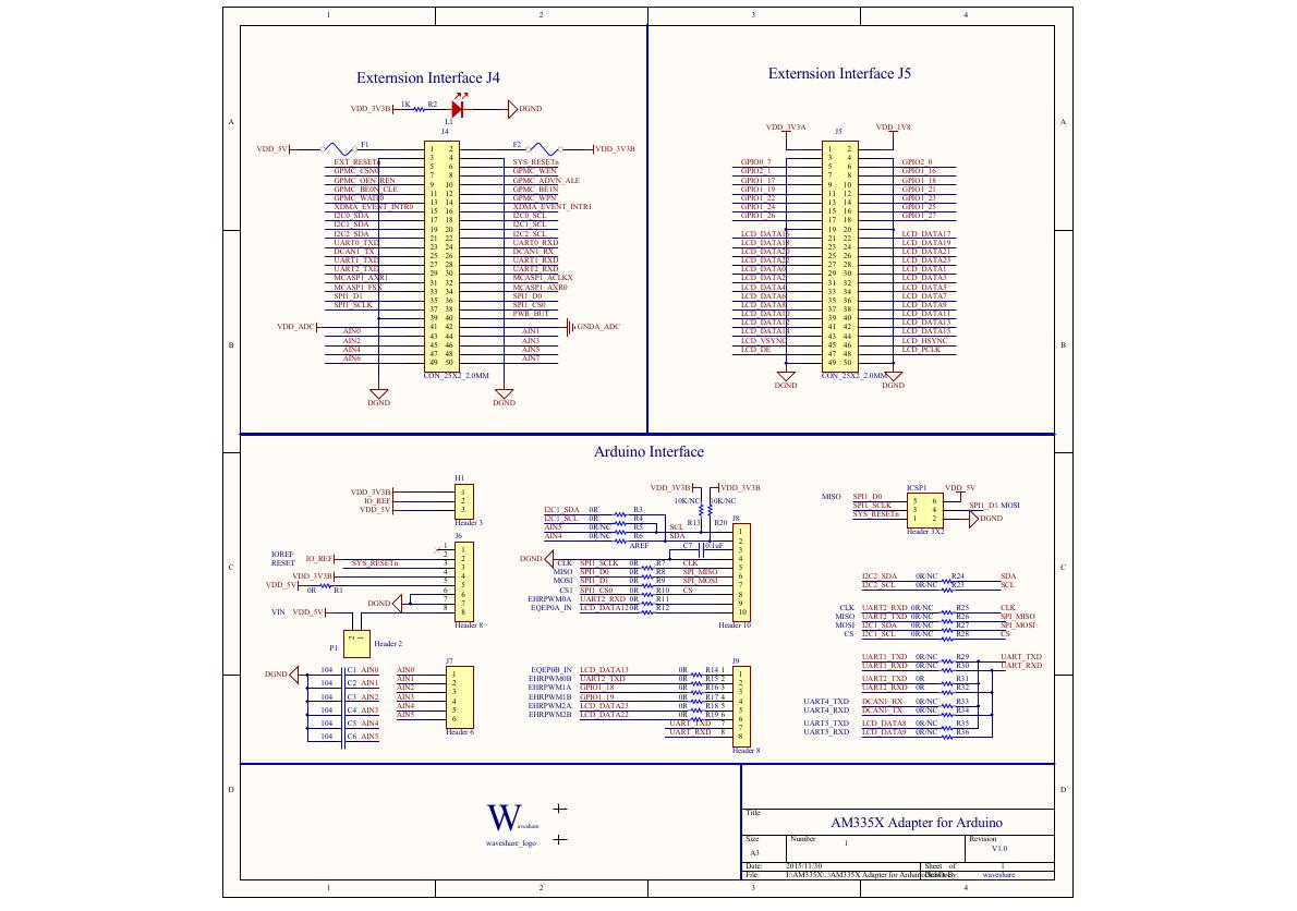 原理图(AM335X_Adapter_for_Arduino).pdf