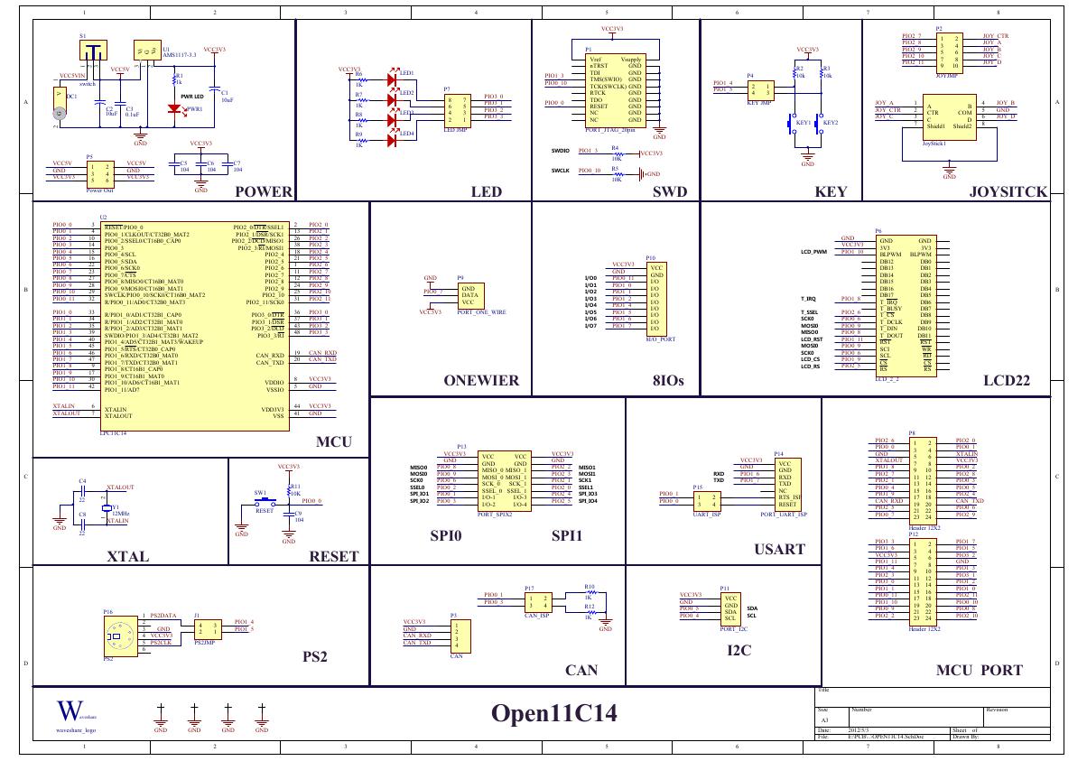 原理图(Open11C14-Schematic).pdf
