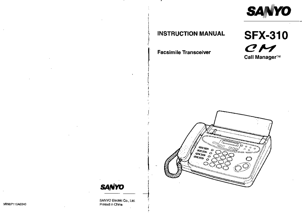 三洋传真机-SFX-310说明书.pdf
