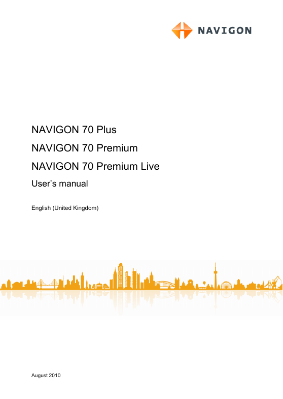 NAVIGON GPS导航设备-NAVIGON 70 Plus说明书.pdf