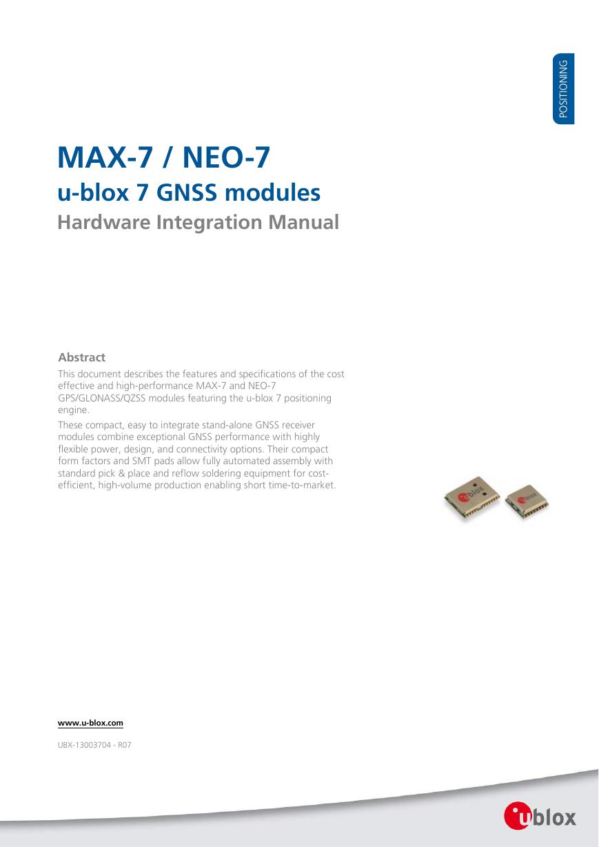 MAX7-NEO7_HardwareIntegrationManual(MAX7-NEO7_HardwareIntegrationManual).pdf