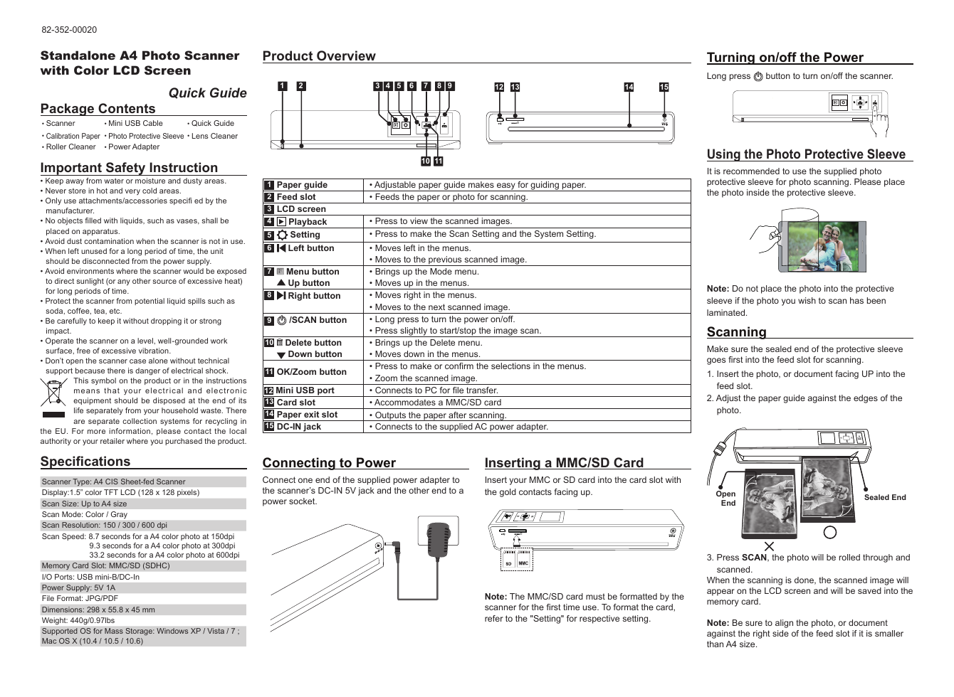 鸿友扫描仪-ScanExpress S415说明书.pdf