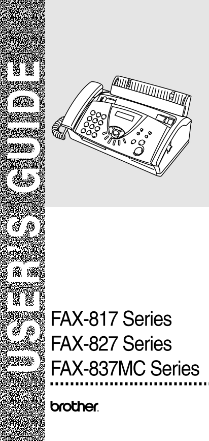 Brother兄弟传真机-FAX-817说明书.pdf