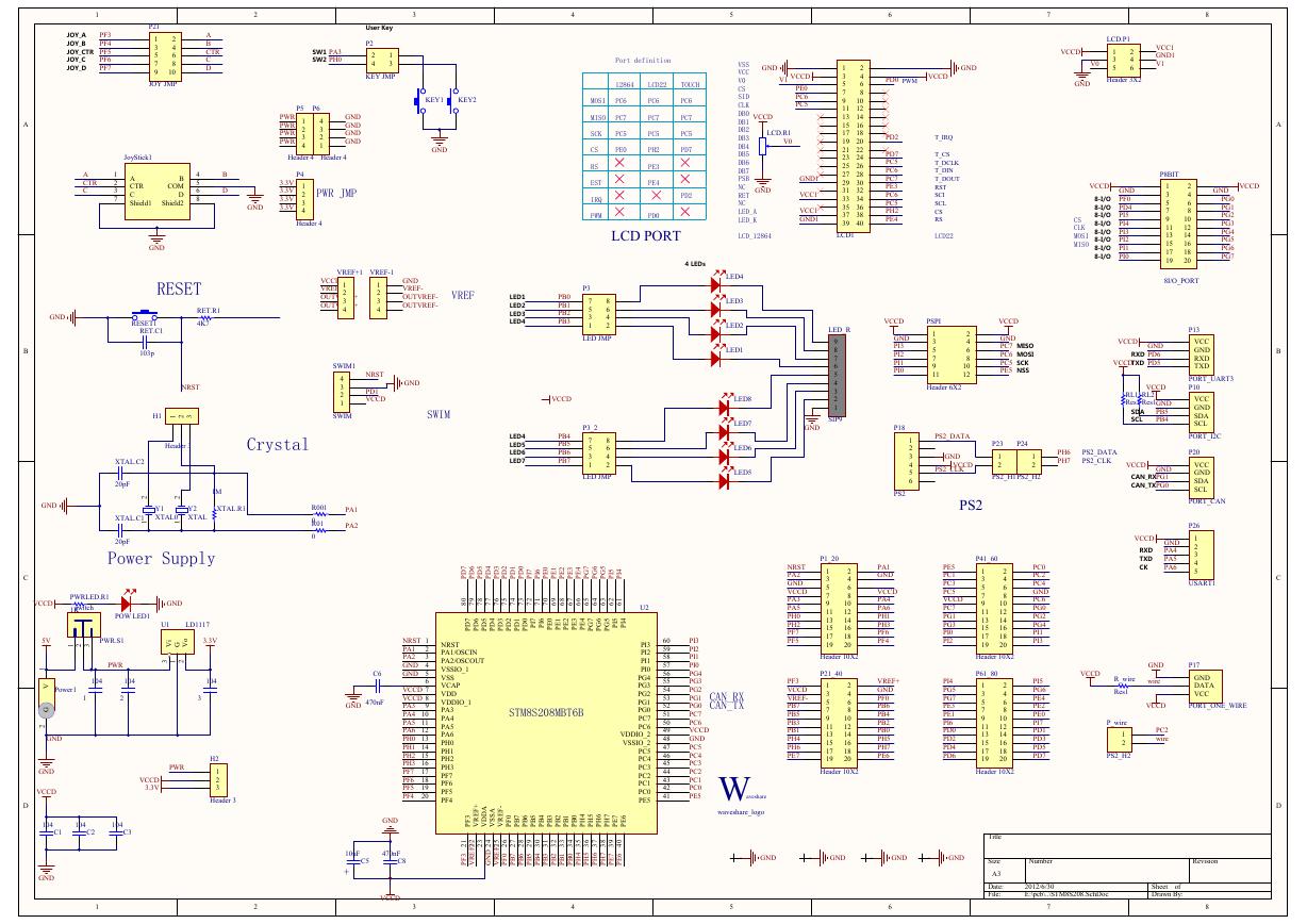 原理图(Open8S208Q80-Schematic).pdf