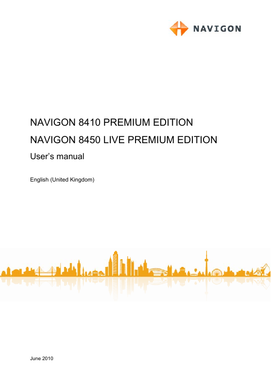 NAVIGON GPS导航设备-NAVIGON 8410 PREMIUM EDITION说明书.pdf
