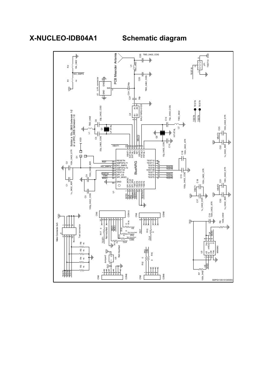原理图(X-nucleo-idb04a1_schematic).pdf