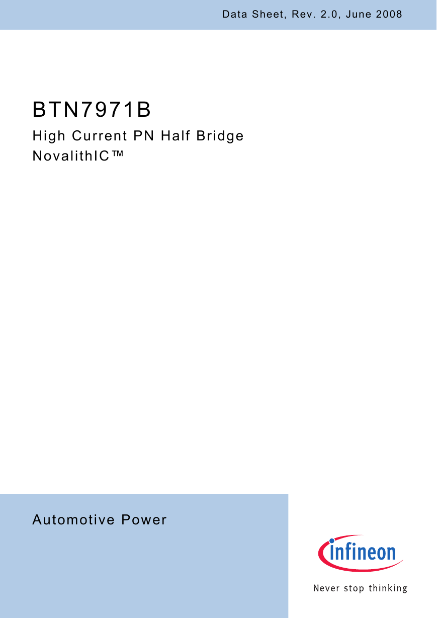 驱动芯片BTN7971资料.pdf