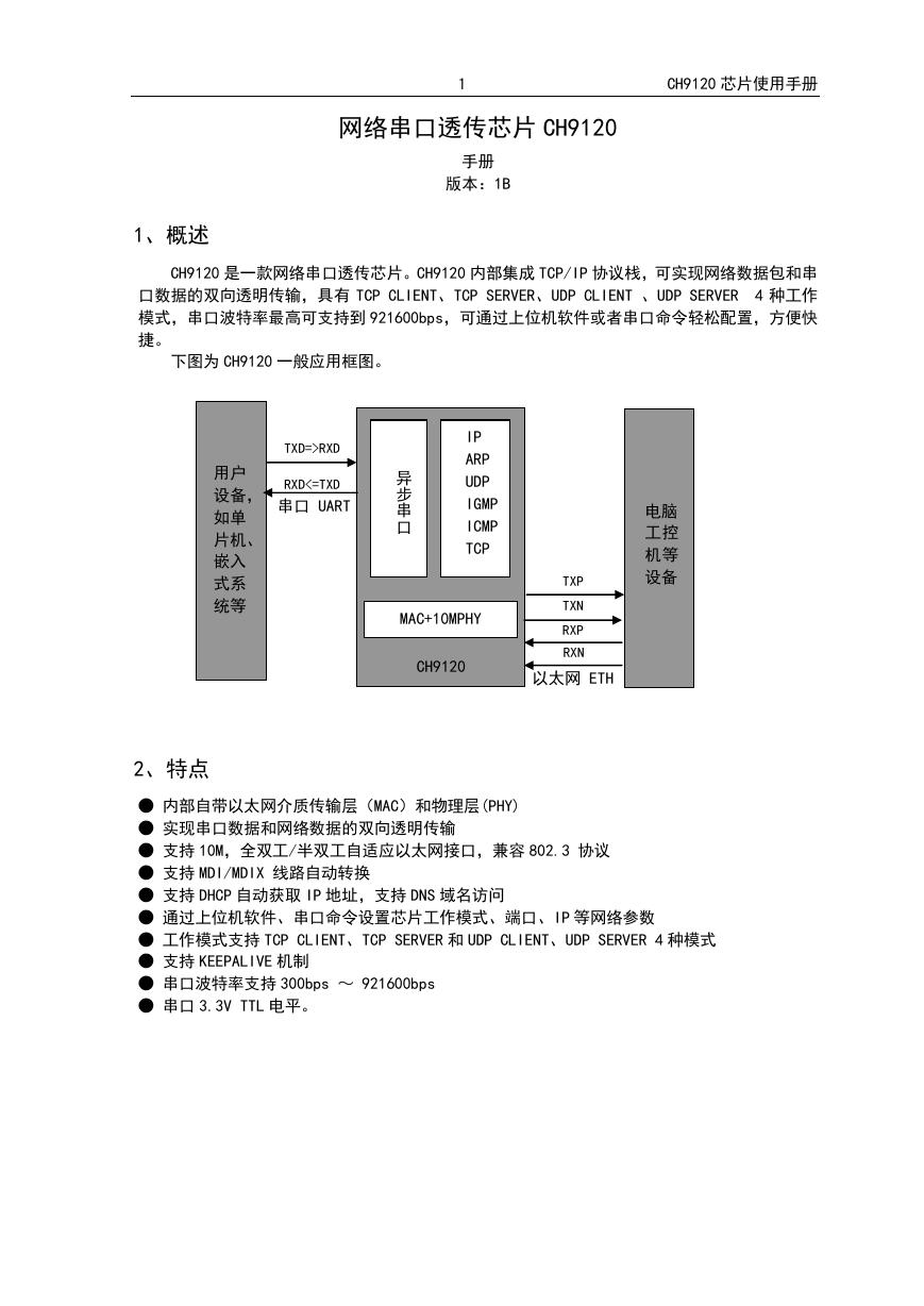 CH9120中文手册(CH9120DS1_CN).pdf
