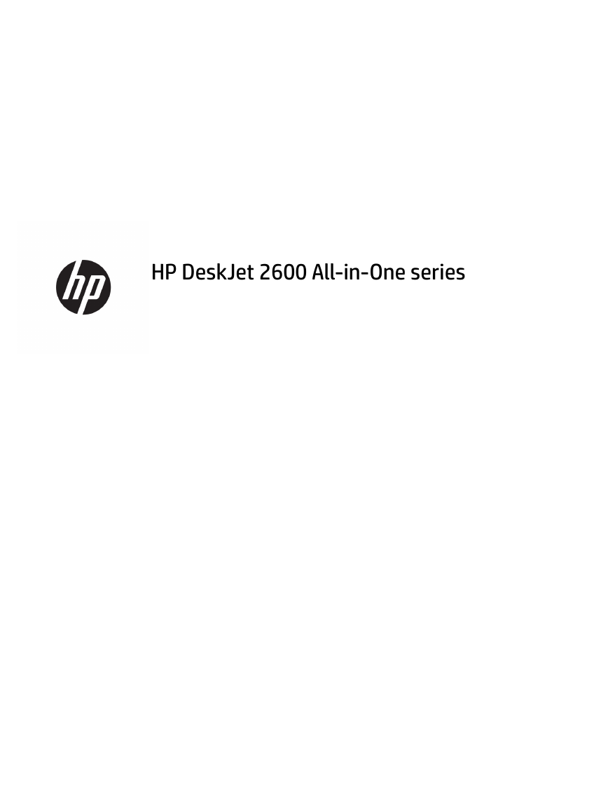 惠普一体机-HP DeskJet 2621 All-in-One Printer说明书.pdf
