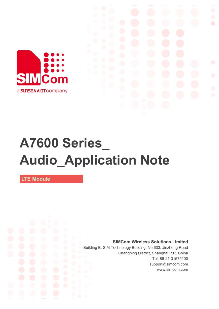 A7600 Series_Audio_Application Note_V1.00.pdf