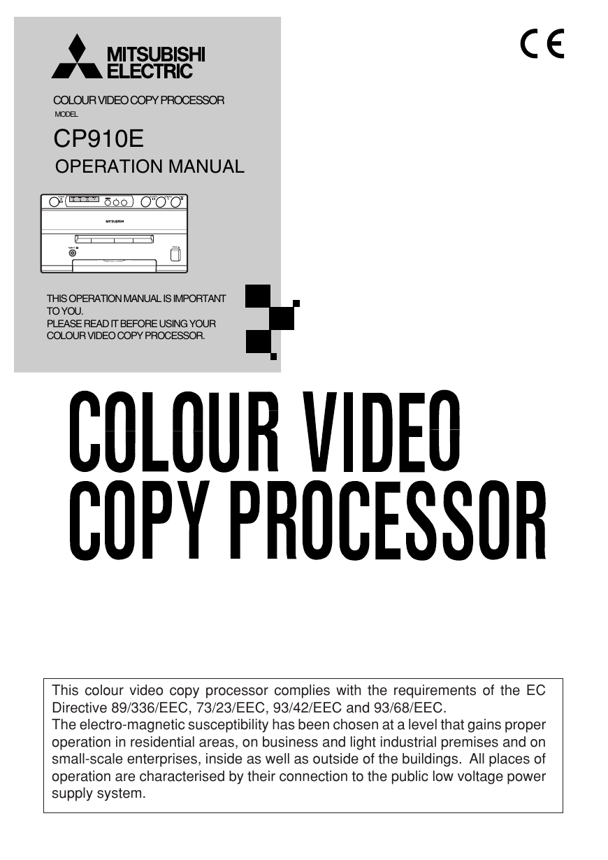 三菱打印机-CP910E说明书.pdf