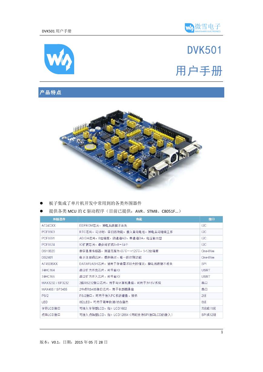 用户手册(DVK501-UserManual).pdf