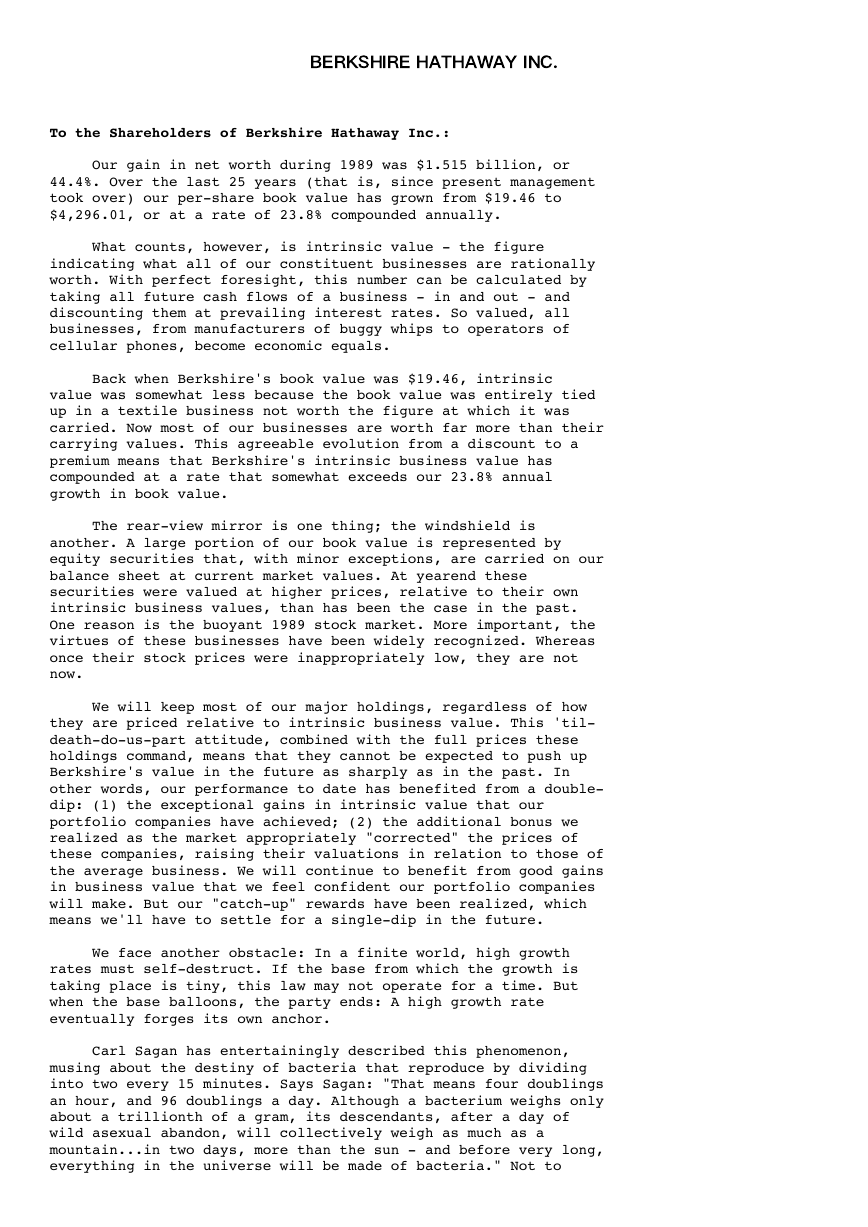 巴菲特致股东的公开信 - 1989.pdf