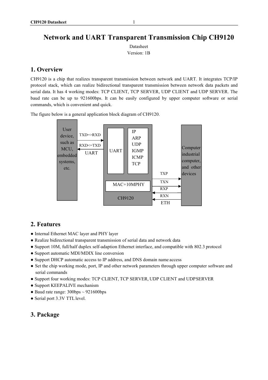 CH9120英文手册(CH9120DS1_EN).pdf