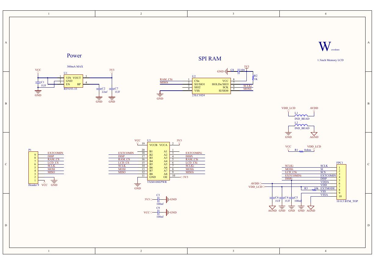 原理图(1.3_Memory_LCD_Schematic).pdf