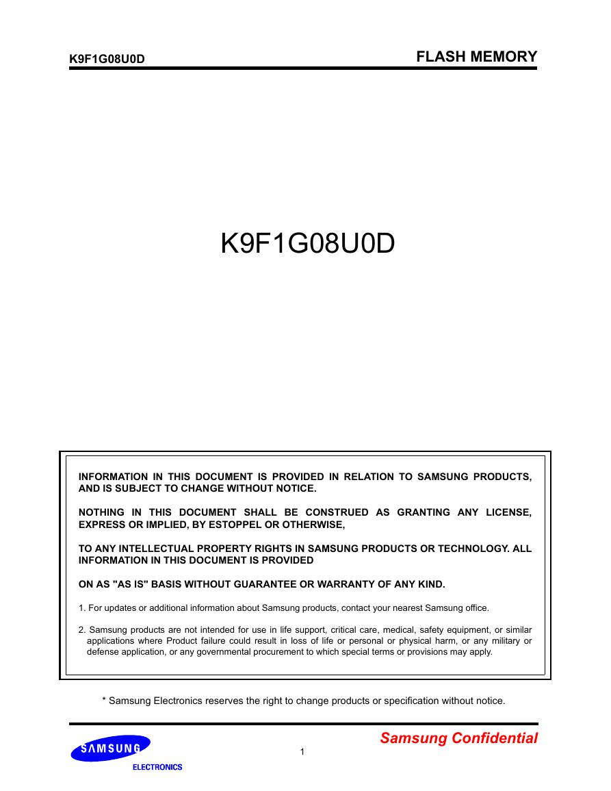 K9F1G08U0D-datasheet(K9F1G08U0D).pdf